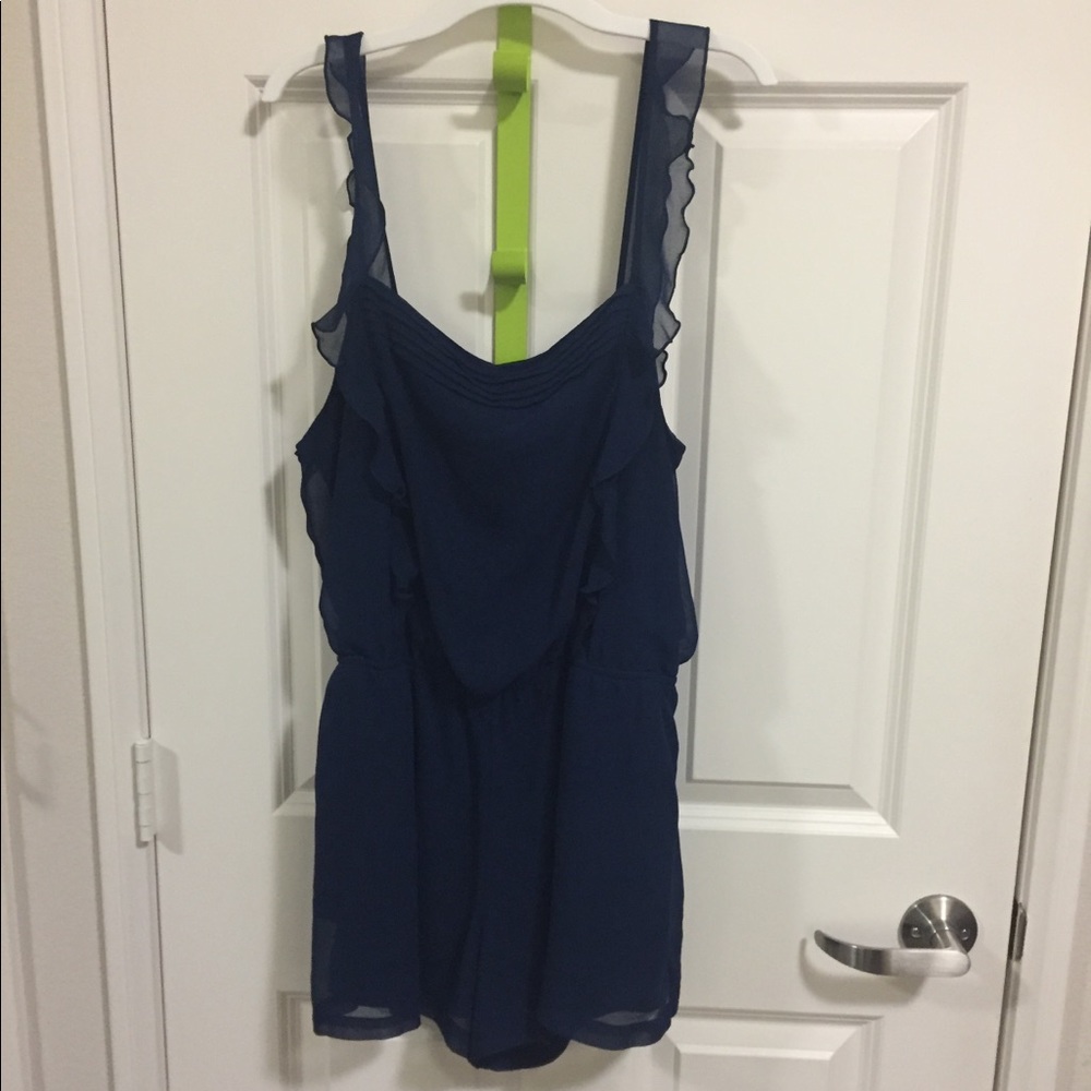 Princess Vera Wang Navy Blue Romper